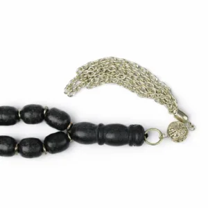 تمليكة مسباح كبد الحوت فواح - Scented Ambergris Top-Piece Misbaha Code W2