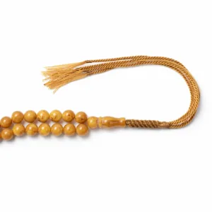 تمليكة مسباح تراب كهرب تركي - Turkish Amber Dust Top-Piece Misbaha Code T5