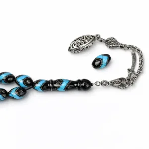 تمليكة مسباح يسر مع فيروز - Yousur Turquoise Top-Piece Misbaha Code C3