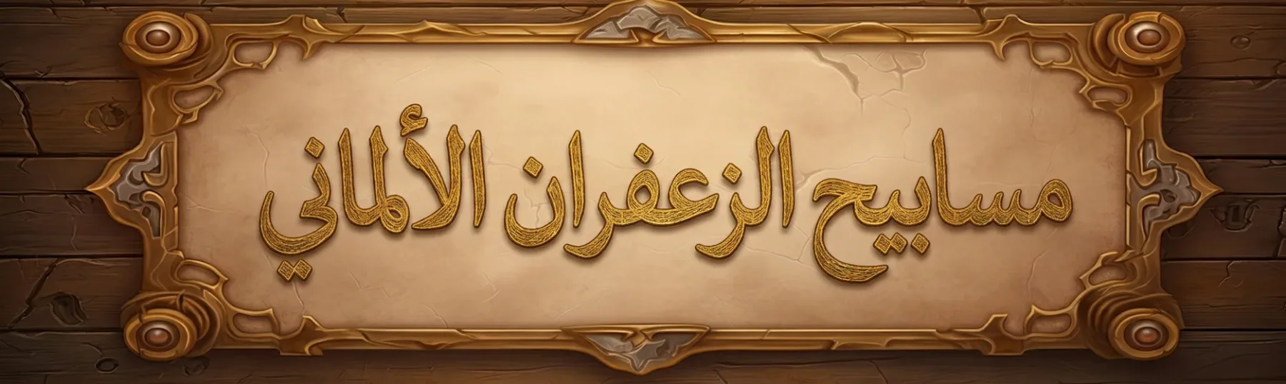 مسابيح الزعفران الألماني